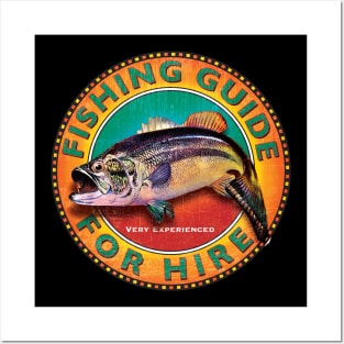 Fishing Guide for Hire Posters and Art